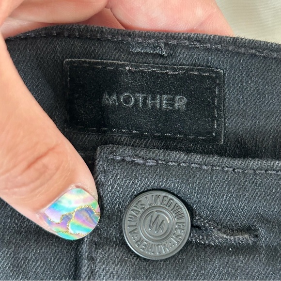 Mother High Waisted Rider Ankle jeans Not Guilty 25 - Picture 13 of 16